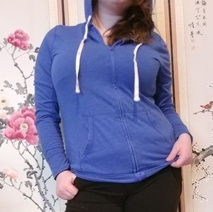 Blue sweatshirt